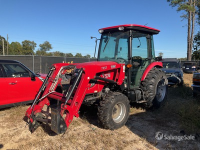 2019 TYM T574SHUSM1 4WD Utility Tractor (Inoperable)