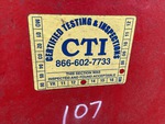 Safety Certification Label