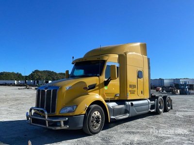2015 Peterbilt 579 6x4 T/A Sleeper Truck Tractor (Inoperable)