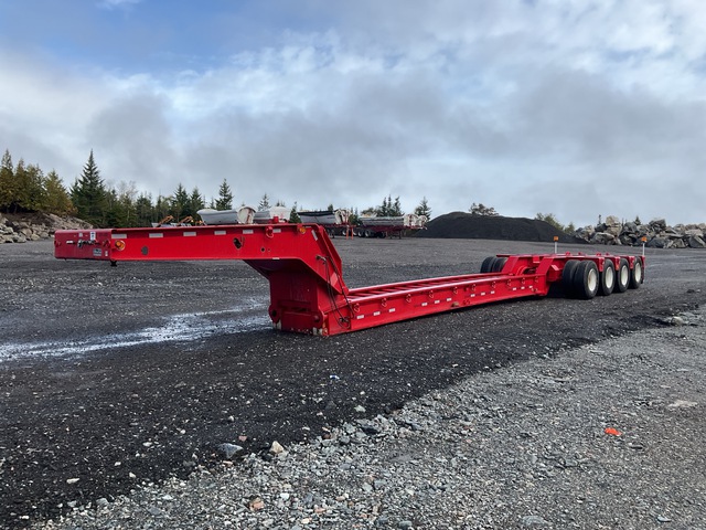 2006 Talbert 65 ton Tri/A Beam Removable Gooseneck Lowboy Trailer