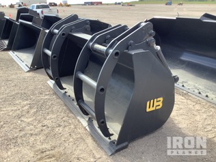 Werk-Brau 103 in 2.5 cyd Wheel Loader Grapple Bucket - Fits Case 621G ...