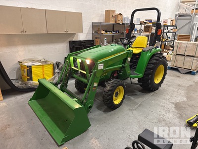 2017 John Deere 3038E 4WD Utility Tractor