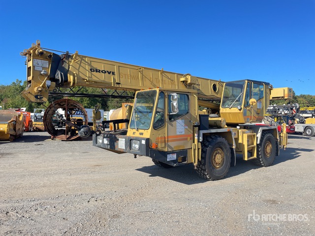 1988 Grove AT422 22 ton 4x4x4 All Terrain Crane | Ritchie Bros. Auctioneers