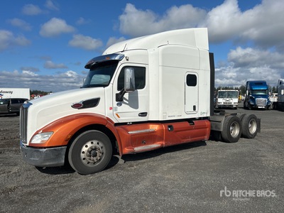 2016 Peterbilt 579 6x4 Sleeper Truck Tractor