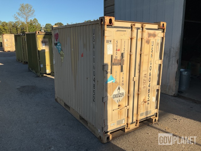 Surplus Charleston Marine CMCI 115B Quadcon Storage Container in ...