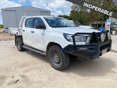 2020 Toyota Hilux 4x4 Dual Cab Pickup (Inoperable)