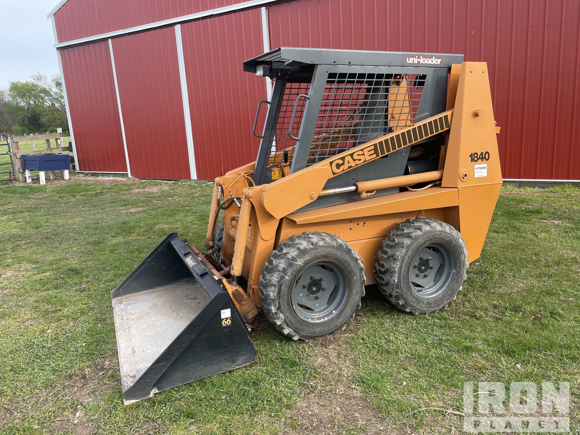 1989 Case 1840 Skid Steer Loader in Coal City, Illinois