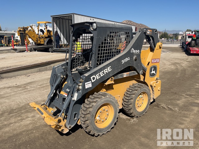 2023 John Deere 318G Skid Steer Loader in Riverside, California, United ...