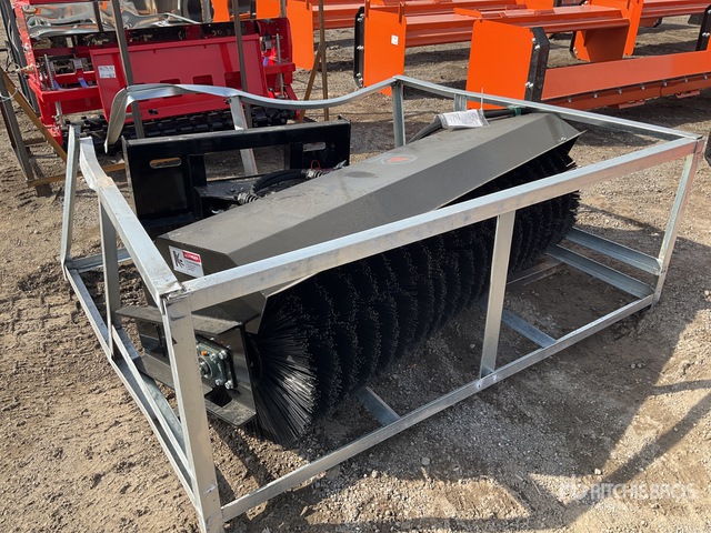 2024 Wolverine PAB-11-72W 72 in Angle Skid Steer Broom (Unused ...