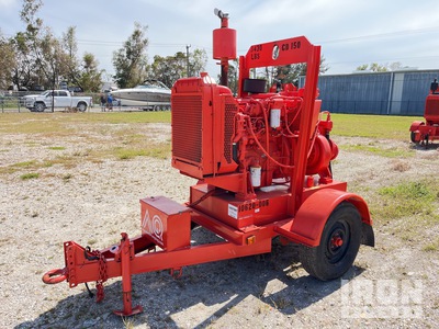 2011 Godwin CD150M Trailer-Mounted Water Pump