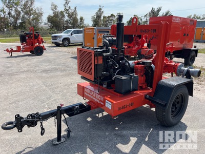 2013 Global 4GSTAP-C4-T-0P-CF Trailer-Mounted Water Pump