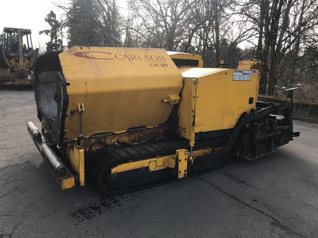 2011 Carlson Cp 90 Asphalt Paver 2011 Carlson Cp 90 Asphalt Paver