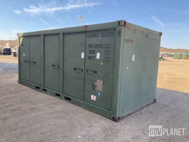 Surplus BOH Environmental FPU20-2 Storage Container in Yermo ...