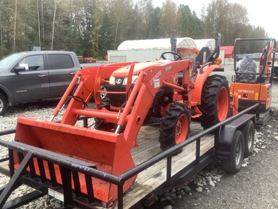 2019 Kubota L2501DT 4WD Utility Tractor