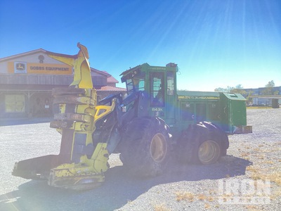 2014 John Deere 843 K Abatteuse-empileuse à Roues