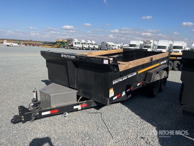 2025 Southland SL714-14K 14 ft T/A Dump Utility Trailer (Unused)