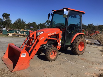 2021 Kubota LX2610HSDC 4WD Utility Tractor