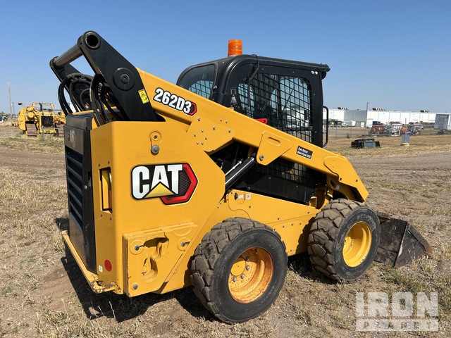 2021 Cat 262D3 Two-Speed High Flow XPS Skid Steer Loader in Park