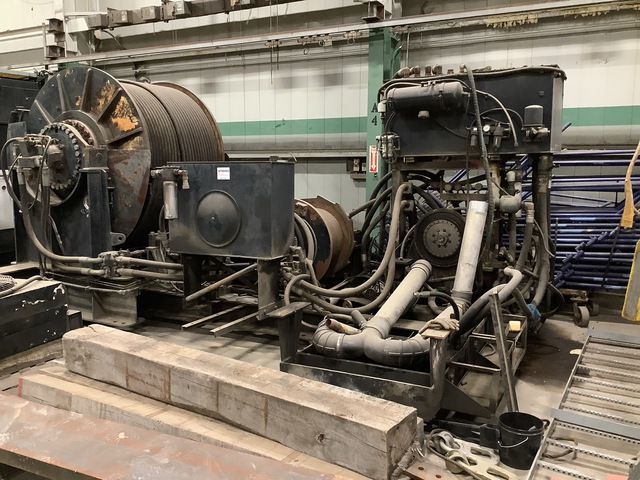 Quantity of (3) Engine, Hydraulic Pump and Winch Pack