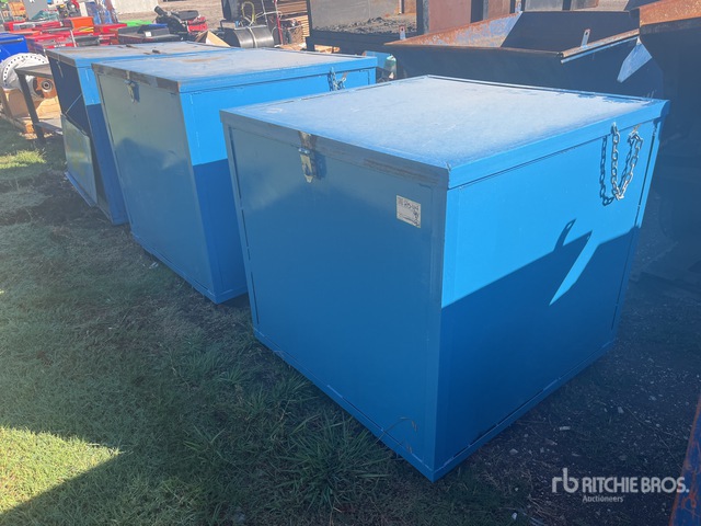 Quantity of (3) 4 Ft x 4 Ft Storage Boxes | Ritchie Bros. Auctioneers