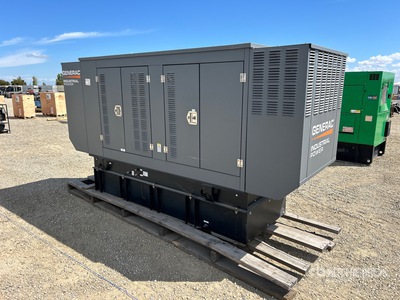 2016 Generac TD 61AGP-2004 75 kW Skid-Mounted Generator Set