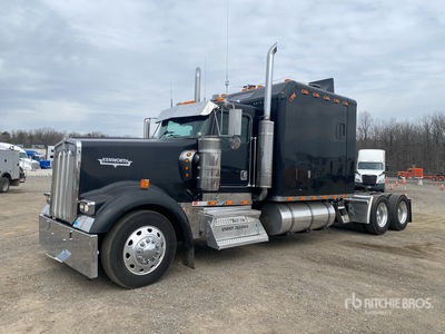 2000 Kenworth W900 6x4 T/A Sleeper Truck Tractor