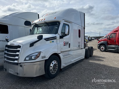 2021 Freightliner Cascadia 126 6x4 T/A Sleeper Truck Tractor (Inoperable)