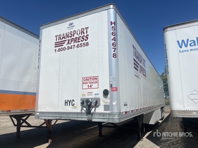 2023 Hyundai V1253012 53 ft x 102 in T/A Van Trailer