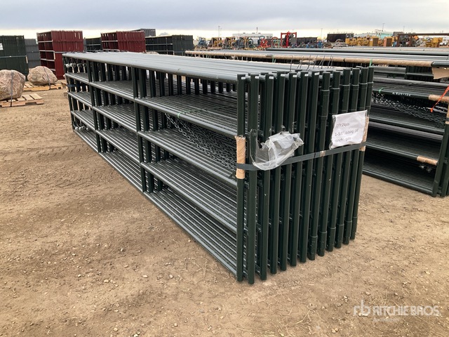 Quantity of (24) 2024 BYT RG16 15 ft 4 in x 4 ft Ranch Livestock Gate ...
