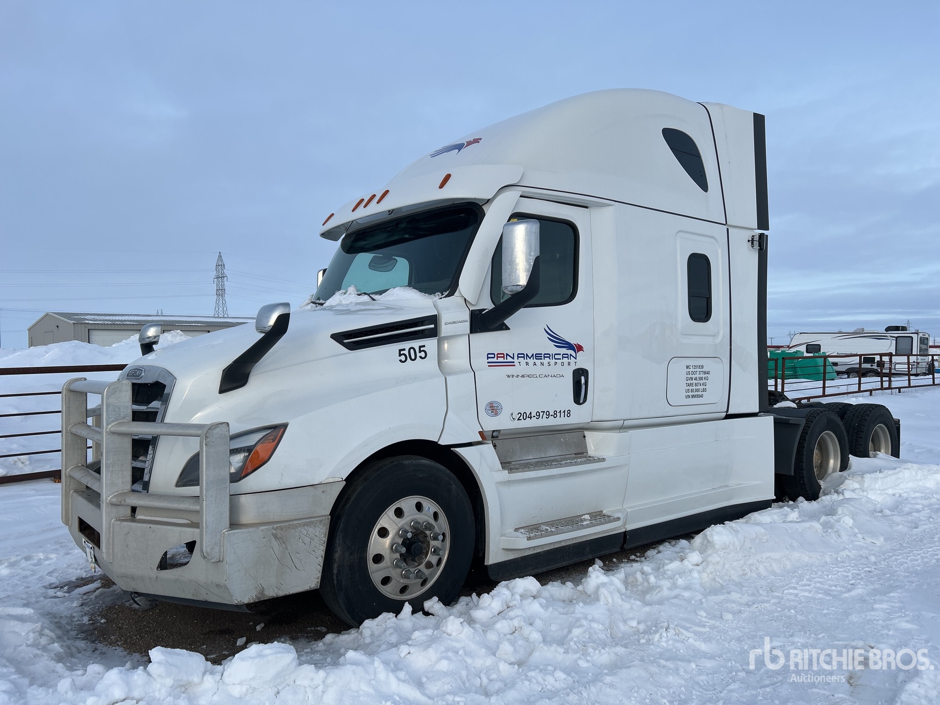 2022 Freightliner Cascadia 126 6x4 Cabeza Tractora Cabina Dormitorio