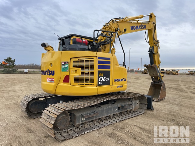 2021 Komatsu PC138US LC-11 Tracked Excavator in Nisku