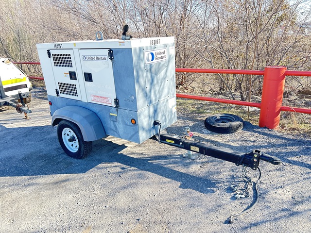 2016 Atlas Copco QAS45 36 kW Mobile Generator Set