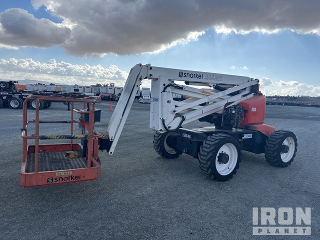ぶーん 2015 Genie Z-45/25 RT 4WD Diesel Articulating Boom Lift in