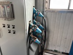 Generator with Cables and Connections