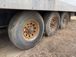 Trailer Chassis with Tire Condition