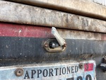 Trailer Chassis with License Plate Light Functional