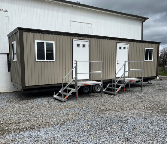 Cube 36 ft x 8 ft Mobile Office (Unused)