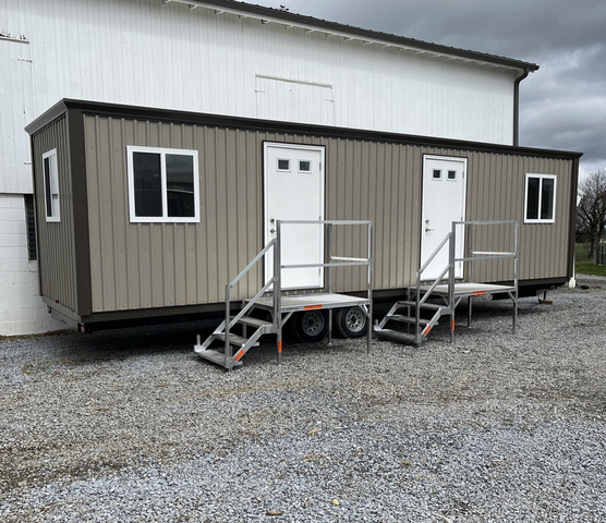 Cube 36 ft x 8 ft Mobile Office (Unused)