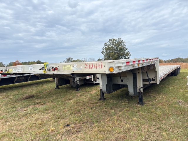 2019 Reitnouer 53 ft Tri/A Single Drop Step Deck Trailer