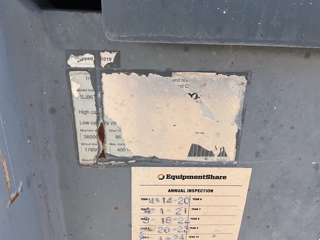 ELEVADOR TELESCóPICO 2019 SKYJACK SJ86T