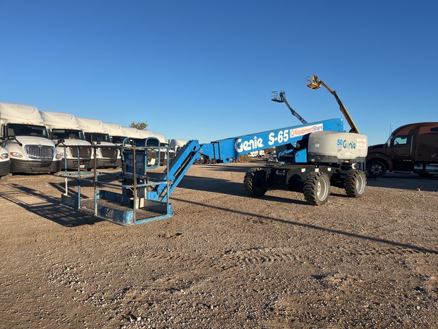 2016 Genie S-65 Telescopic Boom Lift 2016 Genie S-65 Telescopic Boom Lift