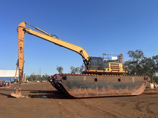 2014 Cat 336E LH Long Reach Amphibious Tracked Excavator 2014 Cat 336E LH Long Reach Amphibious Tracked Excavator
