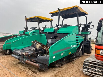 2016 Vogele Super1800-2 Track Finisseur Sur Chenilles Asphalt Paver (Inoperable)