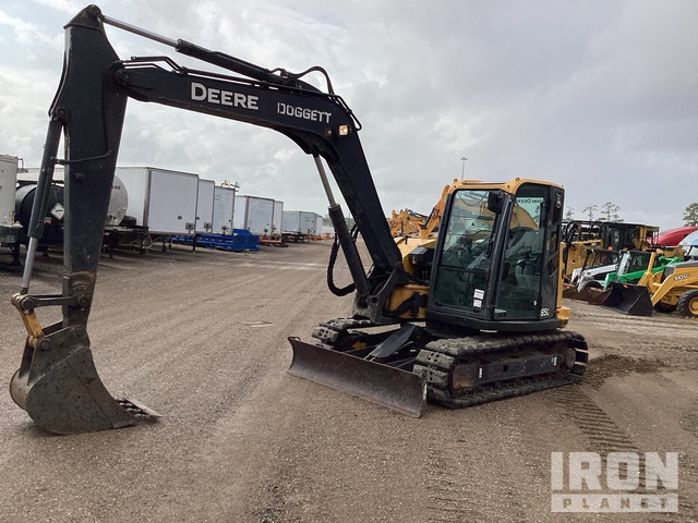2017 John Deere 85G Tracked Excavator in Humble, Texas, United States ...