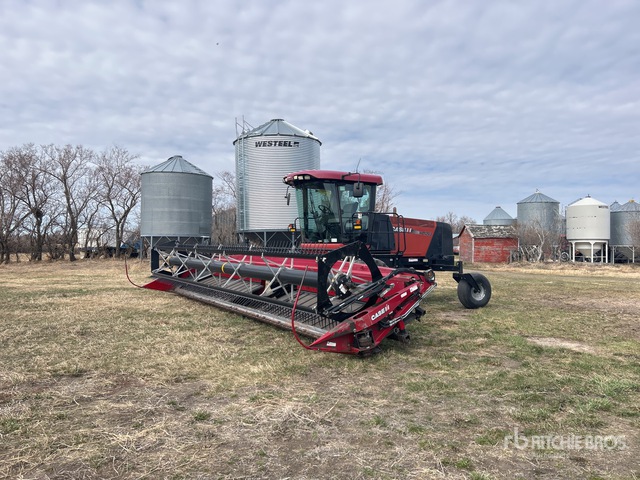 2010 Case IH WD1203 30 ft Swather Windrower | Ritchie Bros. Auctioneers