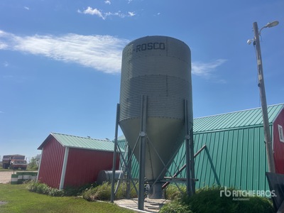 Westeel Rosco +/- 1000 bu 4 Ring Hopper Graan bak