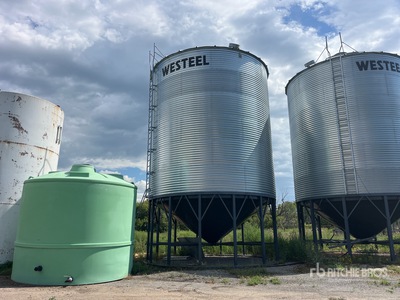 Westeel +/- 7500 bu 6 Ring Hopper Grain Bin