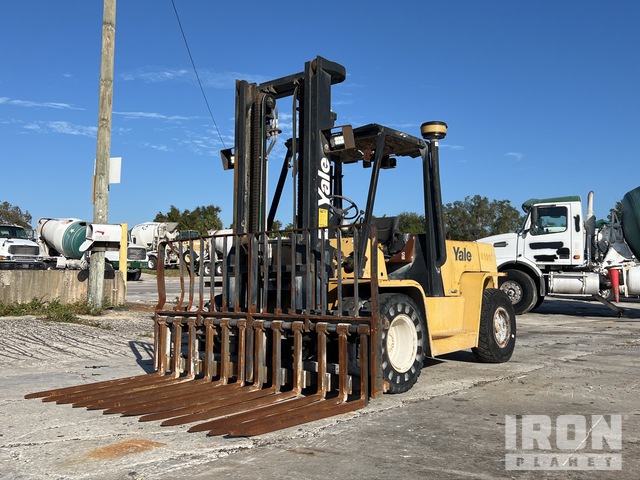 Yale 10000 lb Pneumatic Tire Forklift in Tampa, Florida, United States ...