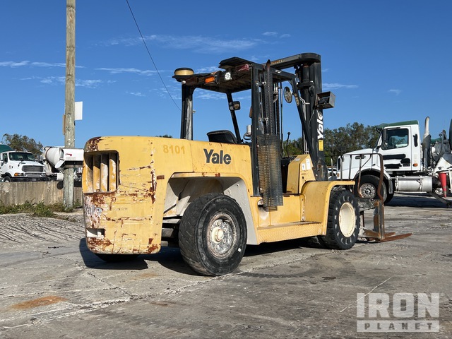 Yale 10000 lb Pneumatic Tire Forklift in Tampa, Florida, United States ...