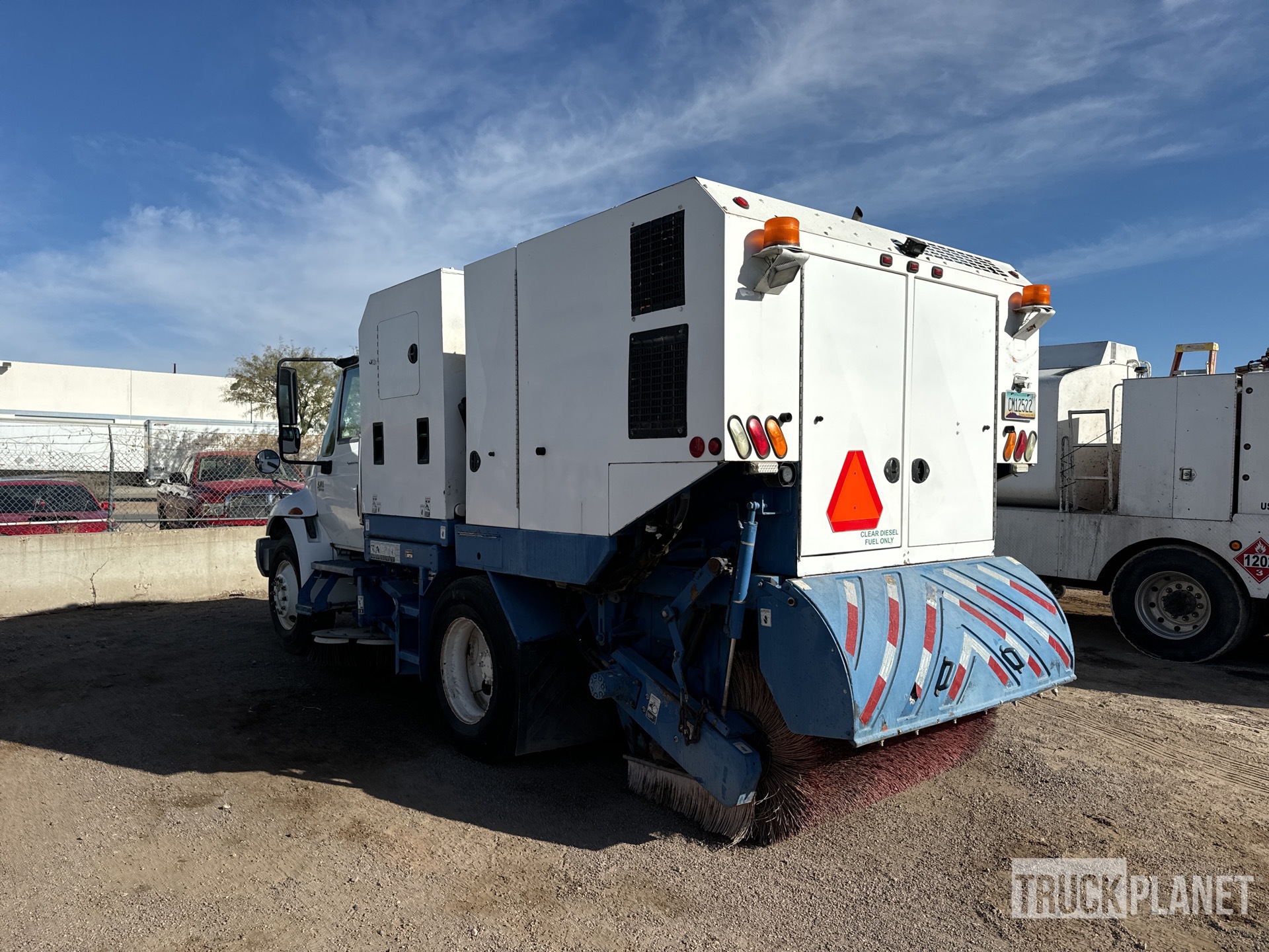 Schwarze M6000 on 2005 International 4200 Sweeper Truck in Tucson